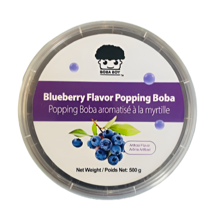 "Boba Boy" Blueberry Popping Boba [500g]