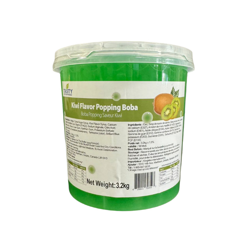 "Tasty" Kiwi Popping Boba "Tasty" 奇異果爆爆珠 [3.2kg]