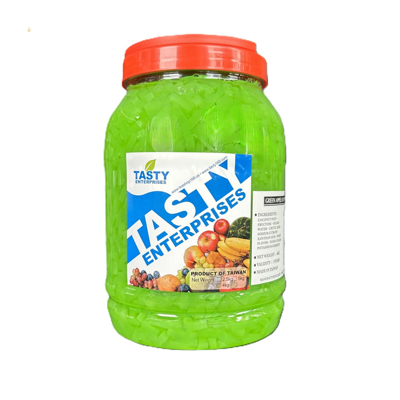 "Tasty" Green Apple Coconut Jelly "Tasty" 青蘋果椰果 [3.8kg]