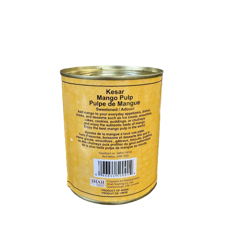 Kesar Mango Pulp 芒果醬 [850g x 12cans]