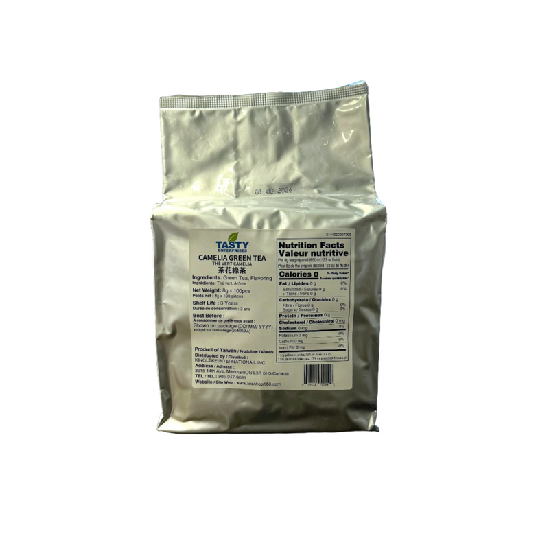 Tea Bag - Camellia Green Tea 茶花綠茶包 [100pc/bag]
