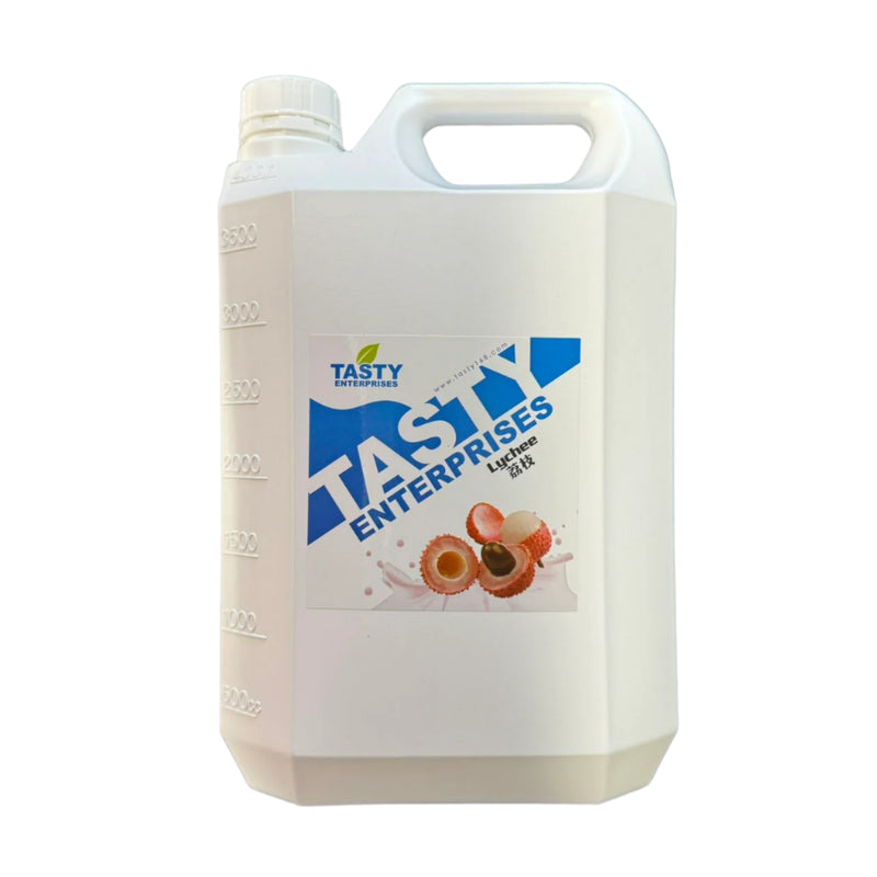 "Tasty" Lychee Flavored Syrup w/Plup -5kg 荔枝汁[含果肉]-5kg