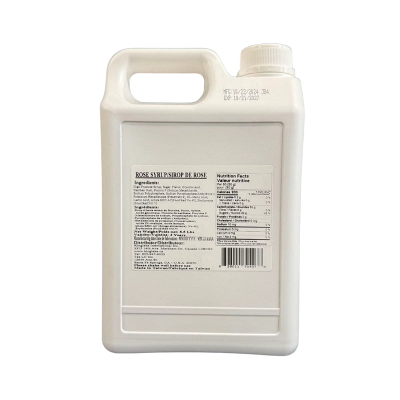 "Tasty" Rose Flavored Syrup 玫瑰汁 [2.5kg]