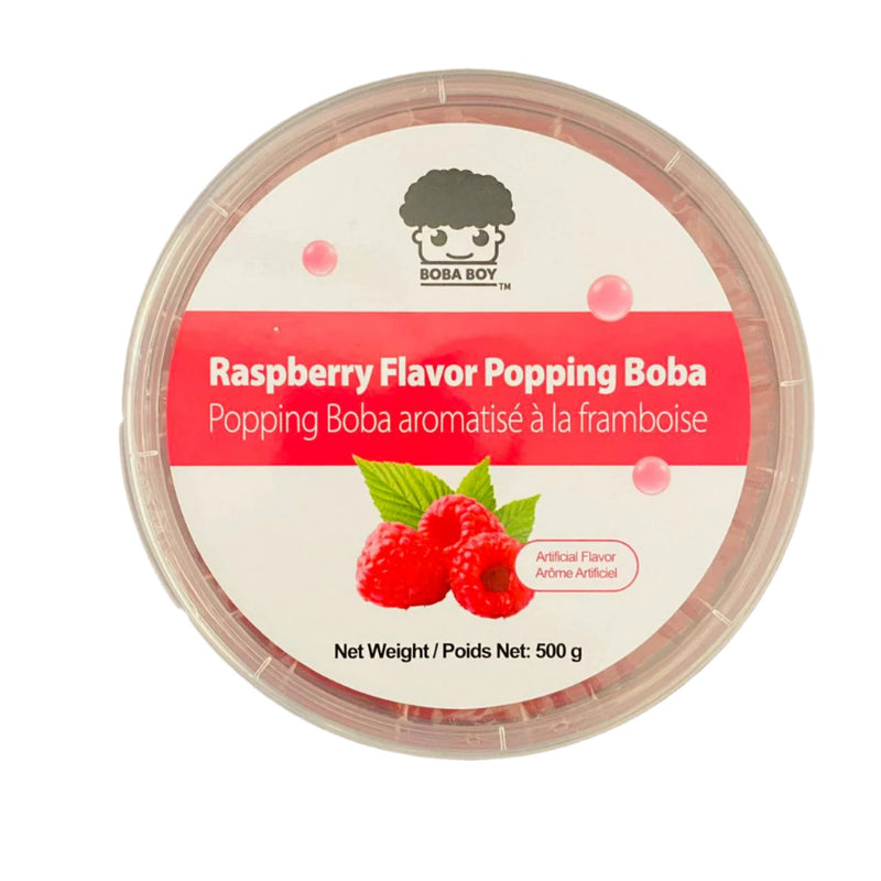 "Boba Boy" Raspberry Popping Boba [500g]