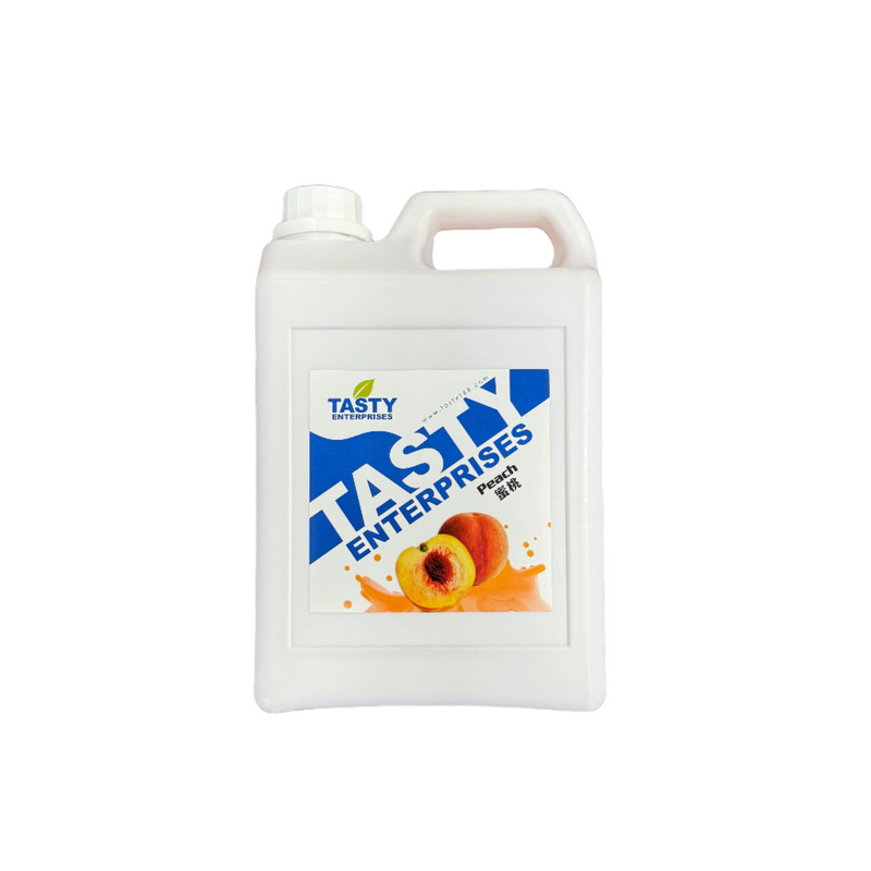 "Tasty" Peach Flavored Syrup 水蜜桃汁[2.5kg]