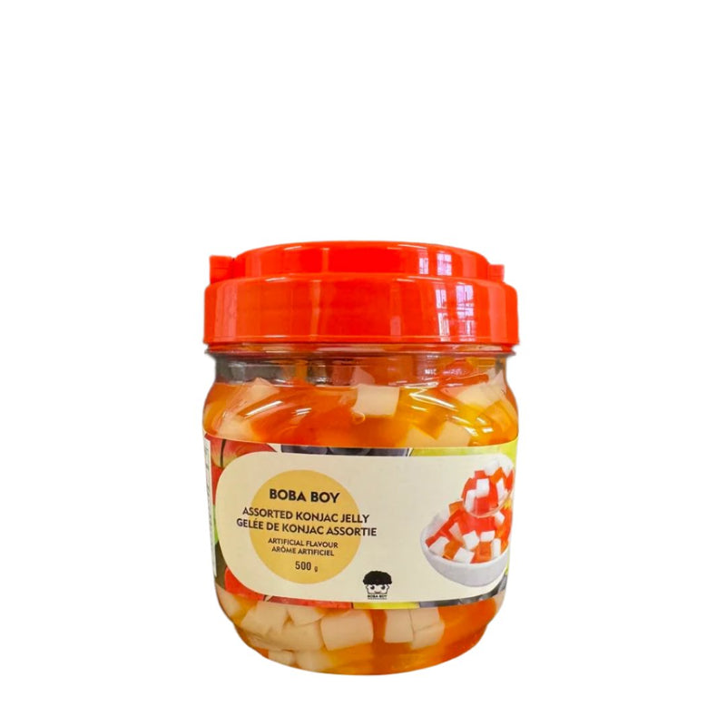 "Boba Boy" Assorted Konjac Jelly (500g)