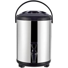 Tea Thermal Bucket - Black 8L [Stainless Steel] 日式不鏽鋼保溫桶-黑色8L [1pc]
