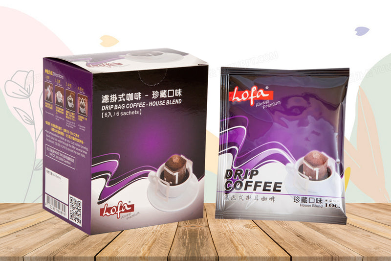 "Lofa" Drip Bag Coffee - House Blend "樂發"濾掛式咖啡 – 珍藏風味