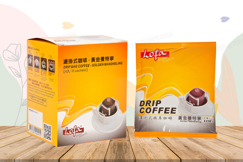 "Lofa" Drip Bag Coffee - Golden Mandheling Blend "樂發"濾掛式咖啡 – 黃金曼特寧