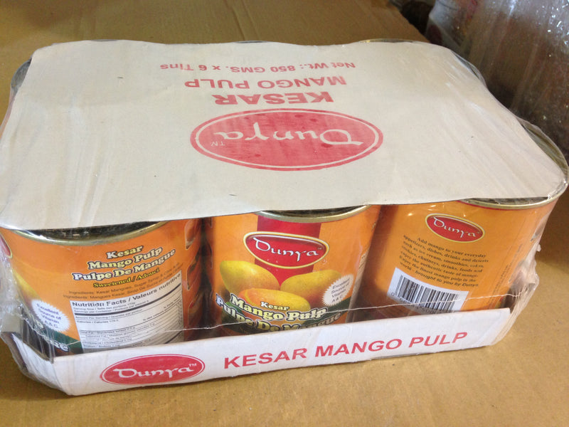 "Kesar" Mango Pulp (12cans)